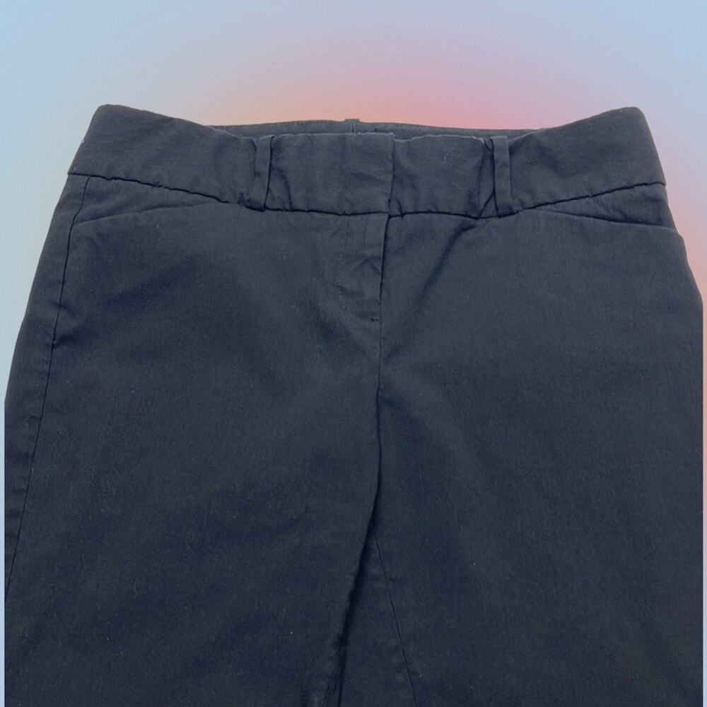 THE LIMITED Women’s 6 Petite Black Nylon Blend Capri Pant